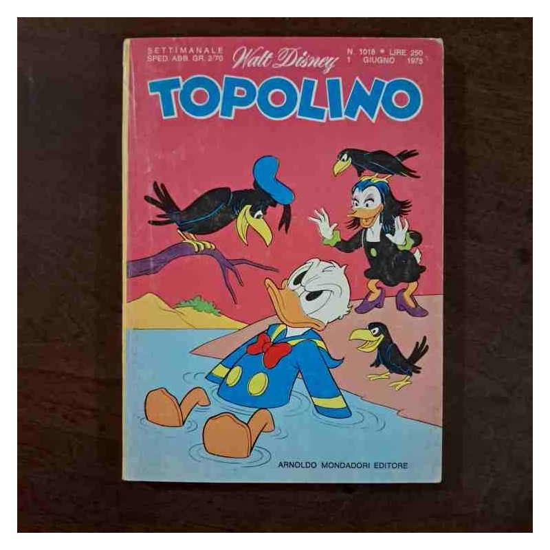 Topolino Libretto n.1018 Walt Disney con bollino