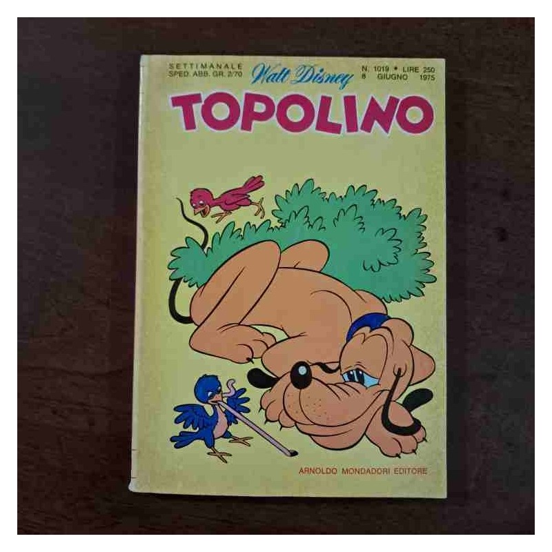 Topolino Libretto n.1019 Walt Disney