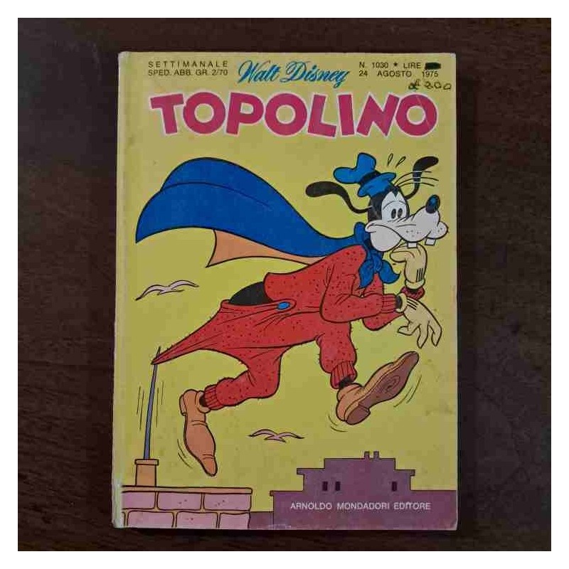 Topolino Libretto n.1030 Walt Disney