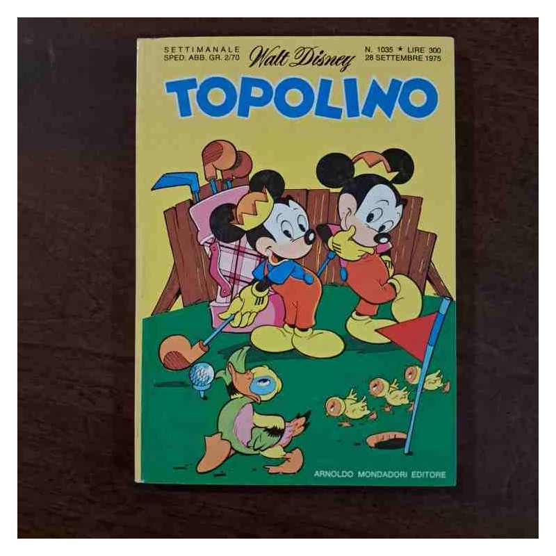 Topolino Libretto n.1035 Walt Disney