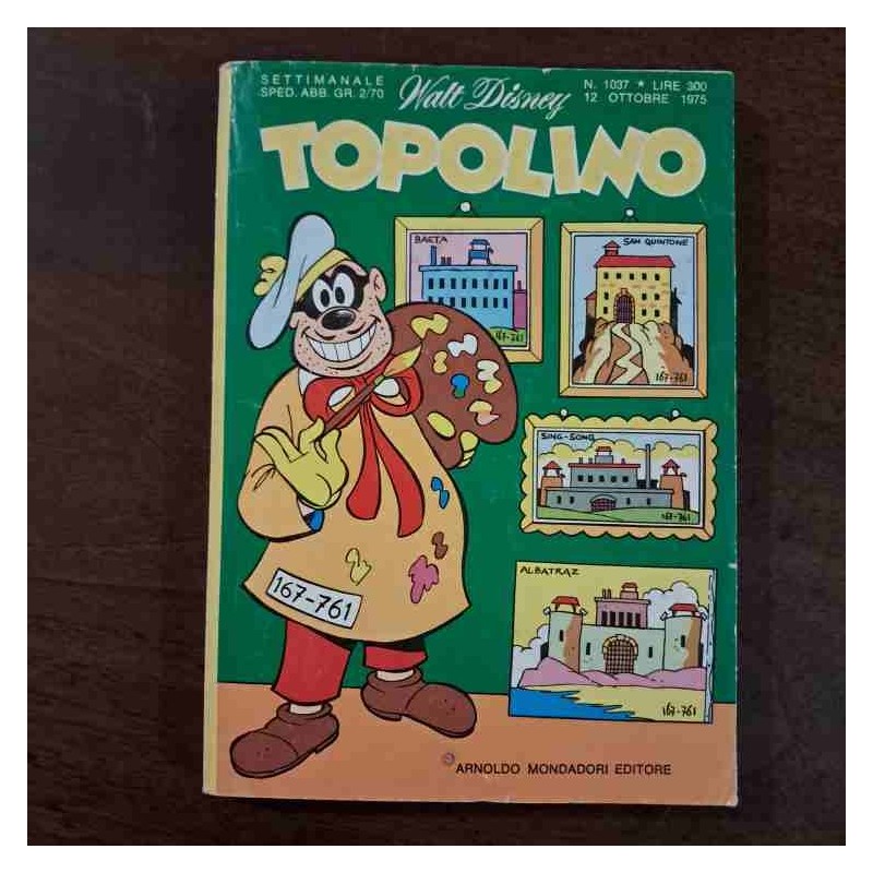 Topolino Libretto n.1037 Walt Disney