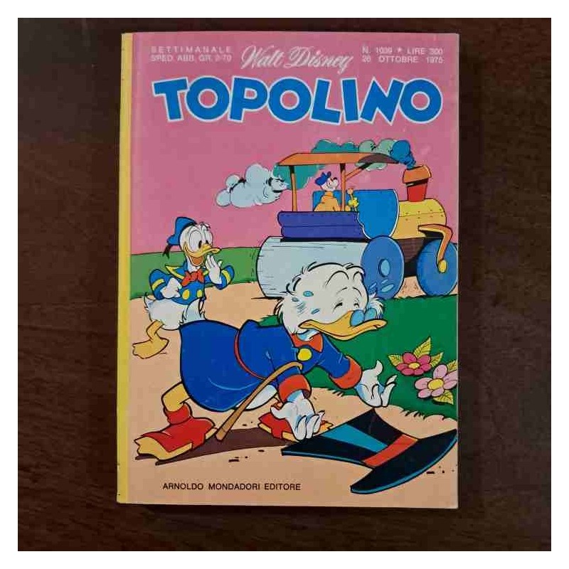 Topolino Libretto n.1039 Walt Disney con bollino