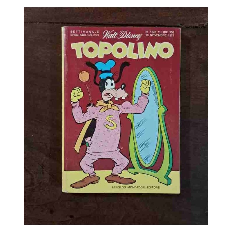 Topolino Libretto n.1042 Walt Disney con bollino