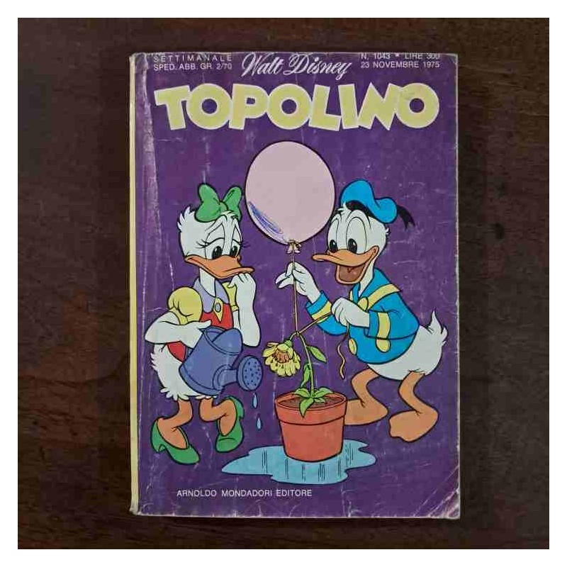 Topolino Libretto n.1043 Walt Disney con bollino