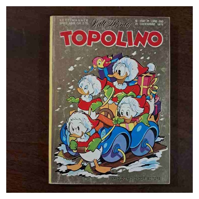 Topolino Libretto n.1047 Walt Disney con bollino