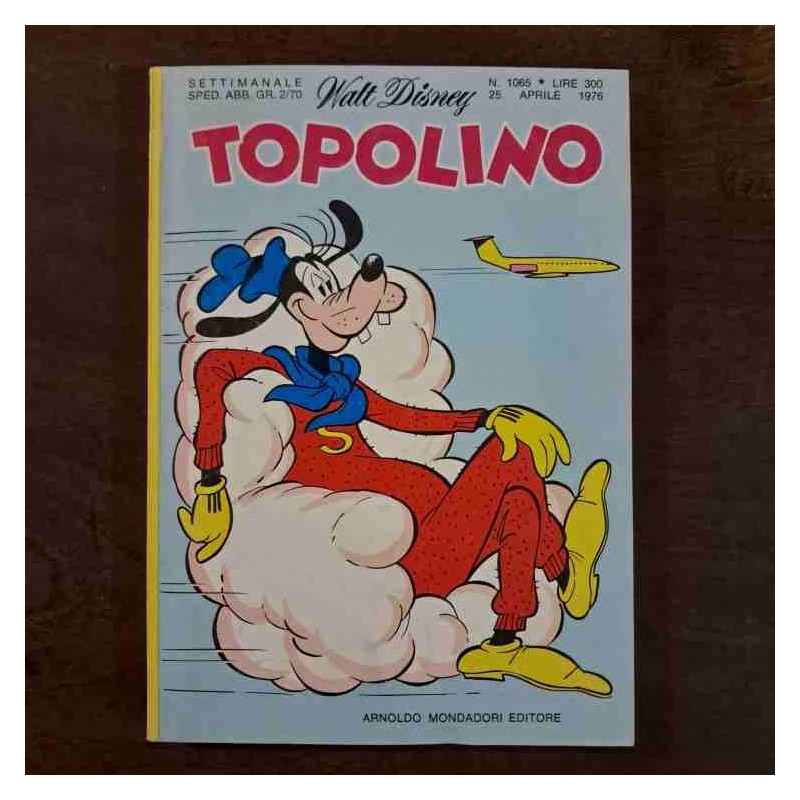 Topolino Libretto n.1065 Walt Disney con bollino