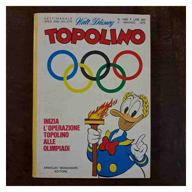 Topolino Libretto n.1066 Walt Disney con bollino