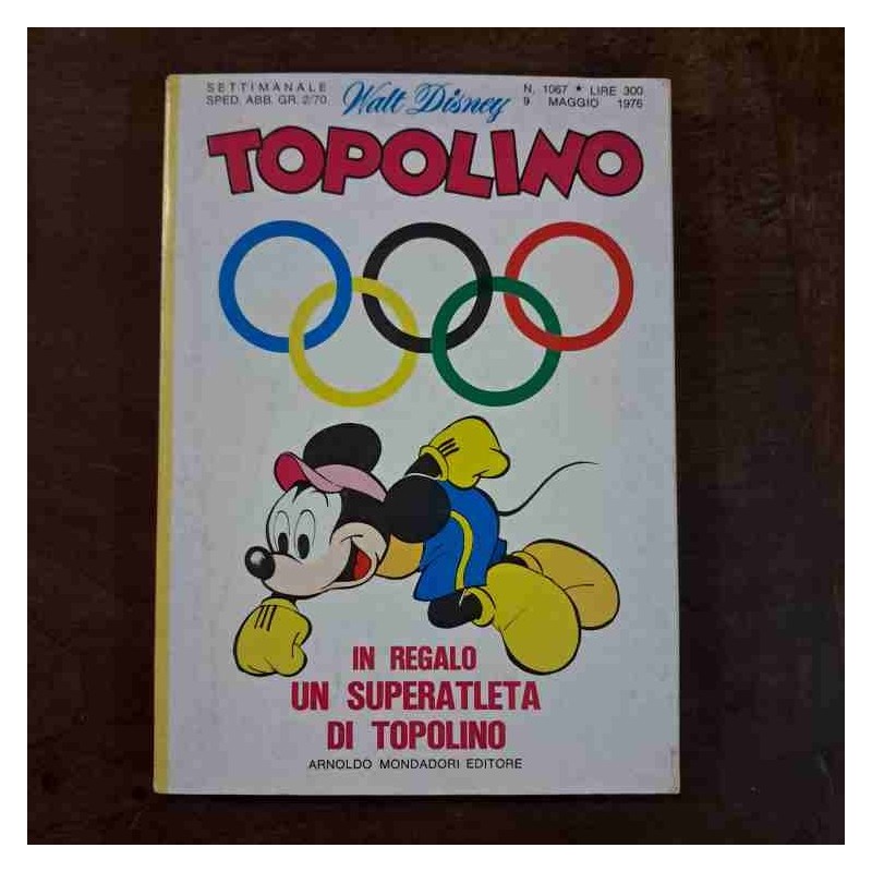 Topolino Libretto n.1067 Walt Disney con bollino