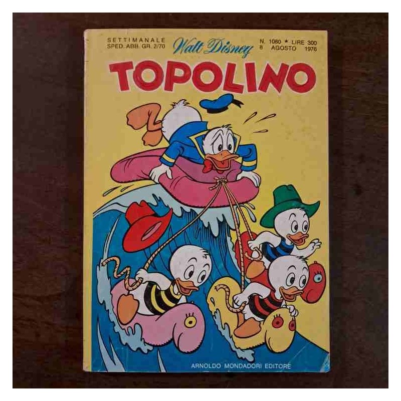 Topolino Libretto n.1080 Walt Disney con bollino