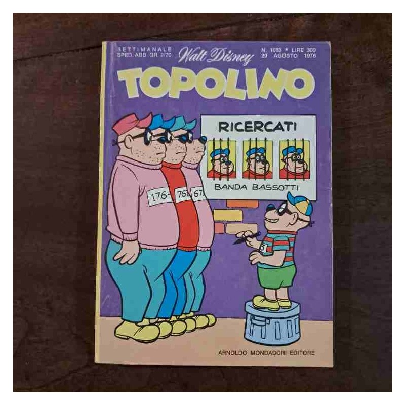 Topolino Libretto n.1083 Walt Disney