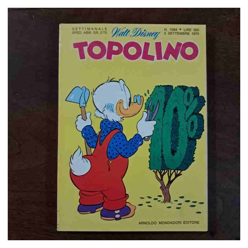 Topolino Libretto n.1084 Walt Disney con bollino