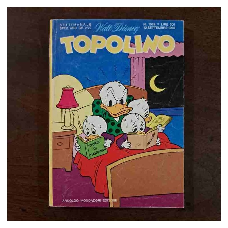 Topolino Libretto n.1085 Walt Disney con bollino