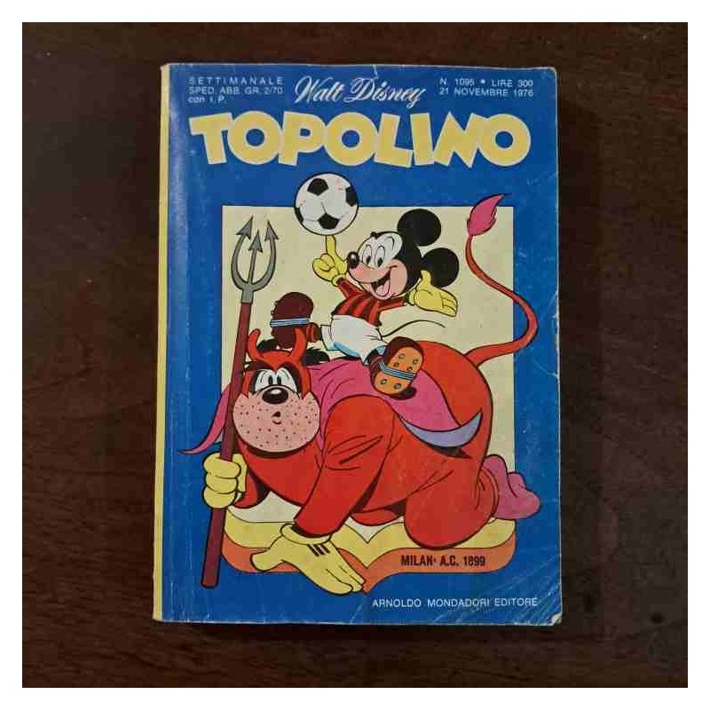 Topolino Libretto n.1095 Walt Disney con bollino