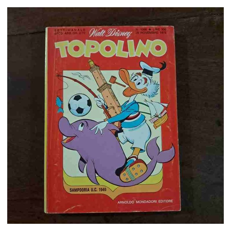 Topolino Libretto n.1096 Walt Disney con bollino