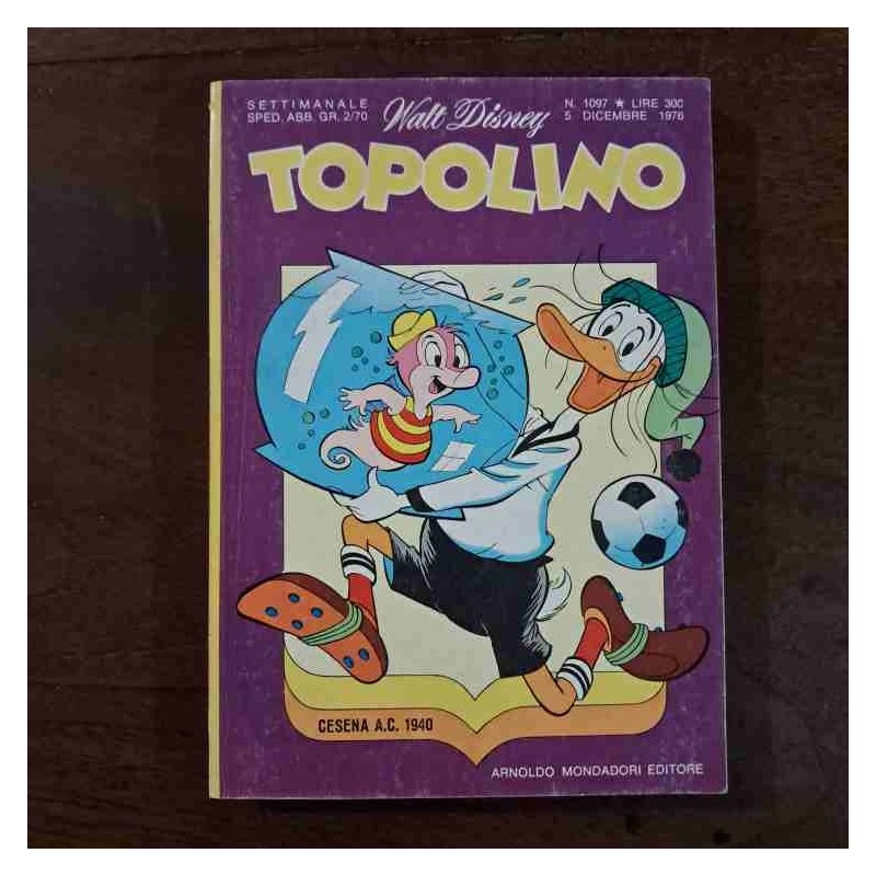 Topolino Libretto n.1097 Walt Disney con bollino