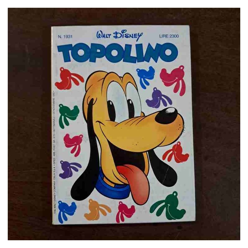 Topolino Libretto n.1931 Walt Disney