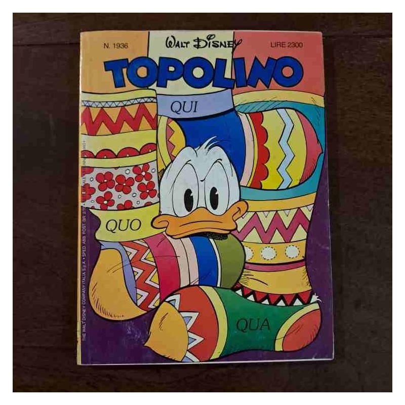 Topolino Libretto n.1936 Walt Disney