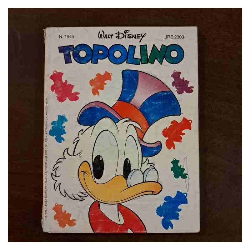 Topolino Libretto n.1945 Walt Disney