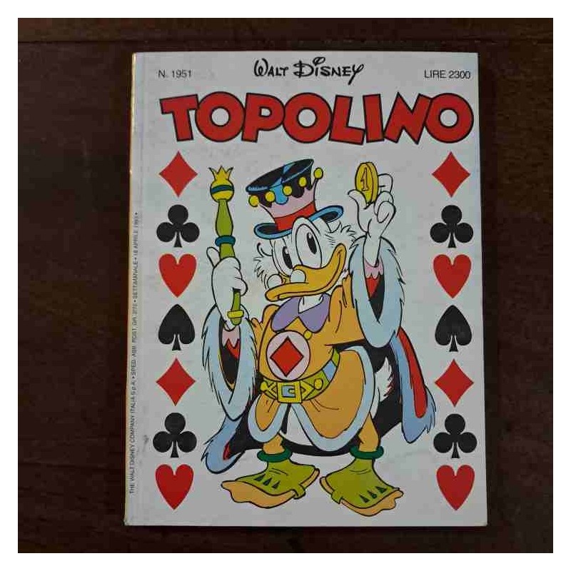 Topolino Libretto n.1951 Walt Disney