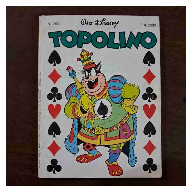 Topolino Libretto n.1953 Walt Disney