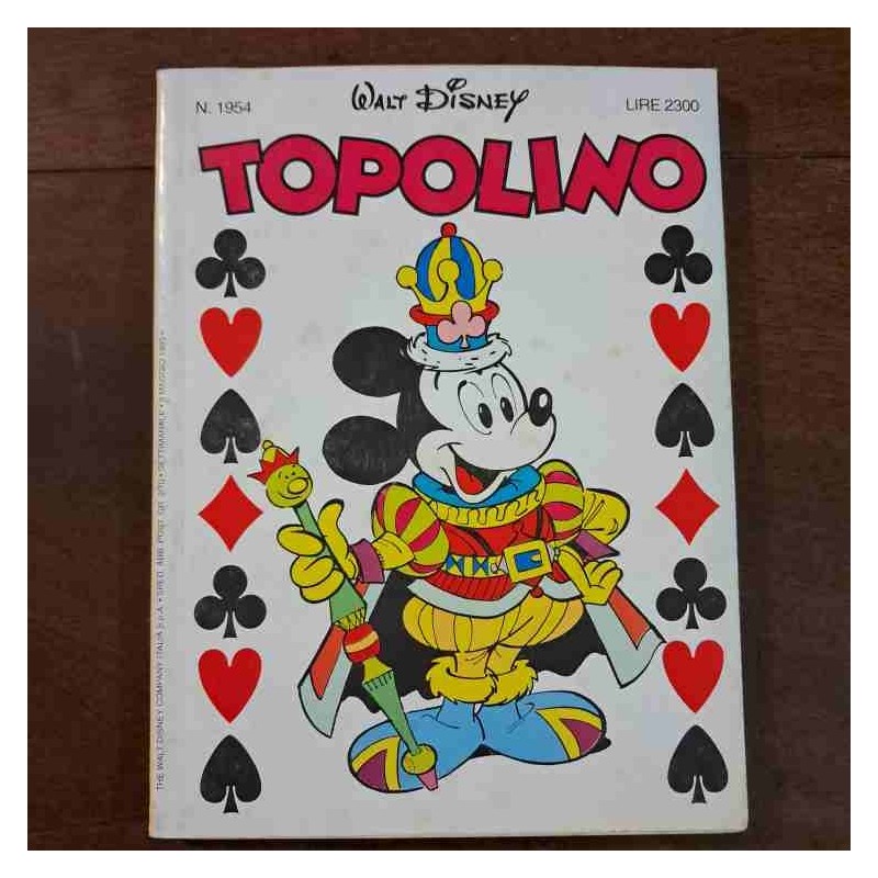 Topolino Libretto n.1954 Walt Disney