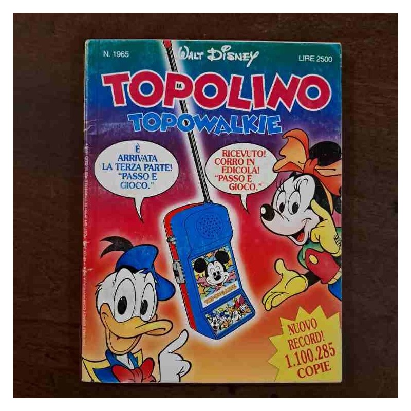 Topolino Libretto n.1965 Walt Disney