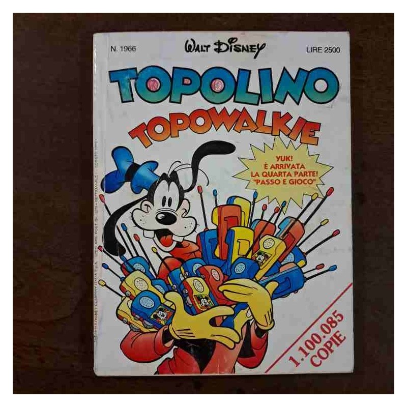 Topolino Libretto n.1966 Walt Disney