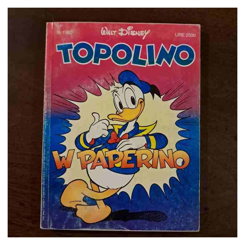 Topolino Libretto n.1982 Walt Disney