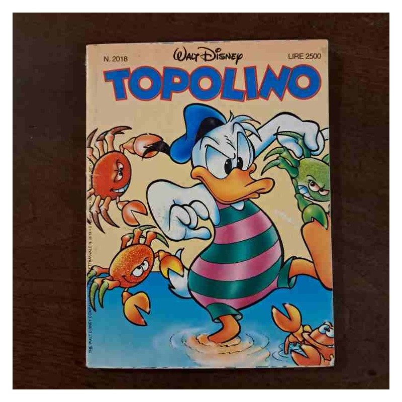 Topolino Libretto n.2018 Walt Disney