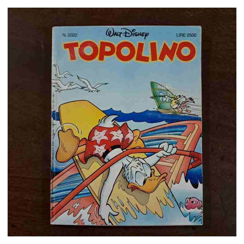 Topolino Libretto n.2022 Walt Disney