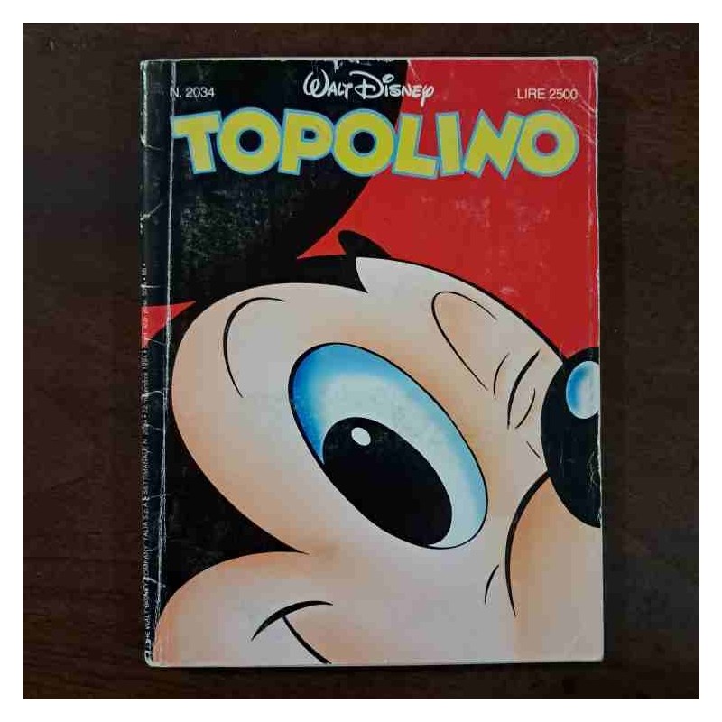 Topolino Libretto n.2034 Walt Disney