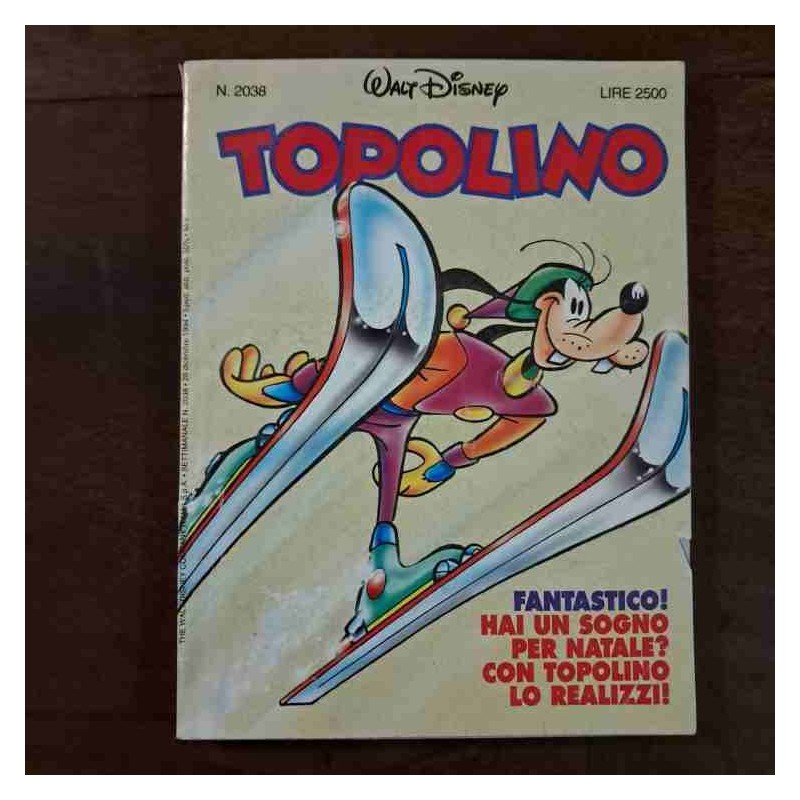 Topolino Libretto n.2038 Walt Disney