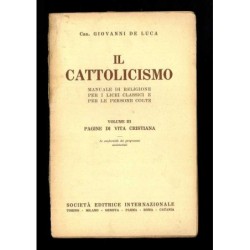 Il cattolicismo di De Luca Giovanni