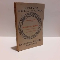 Epistola su la tolleranza di Locke Giovanni