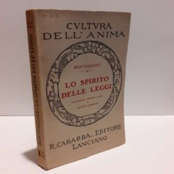 Lo spirito delle leggi di Montesqieu