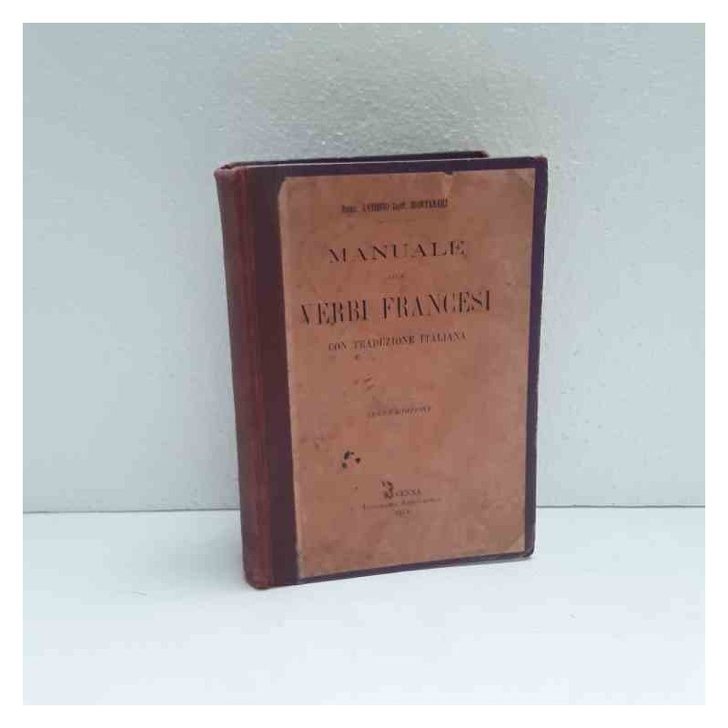 Manuale dei verbi francesi di Montanari Antonio