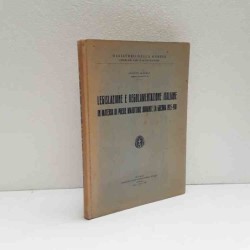 Legislazione e Regol.Italiana 1915/18 - prede marittime di De Lalla Alfonso