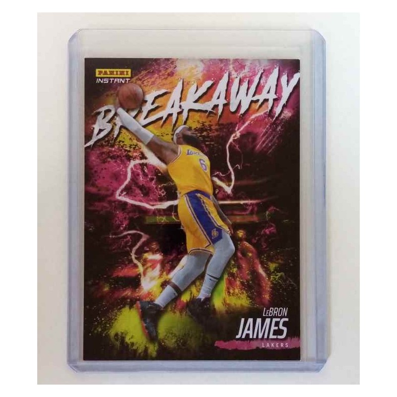 LeBron James  2021-22  Panini NBA Instant Breakaway B17  1/2819