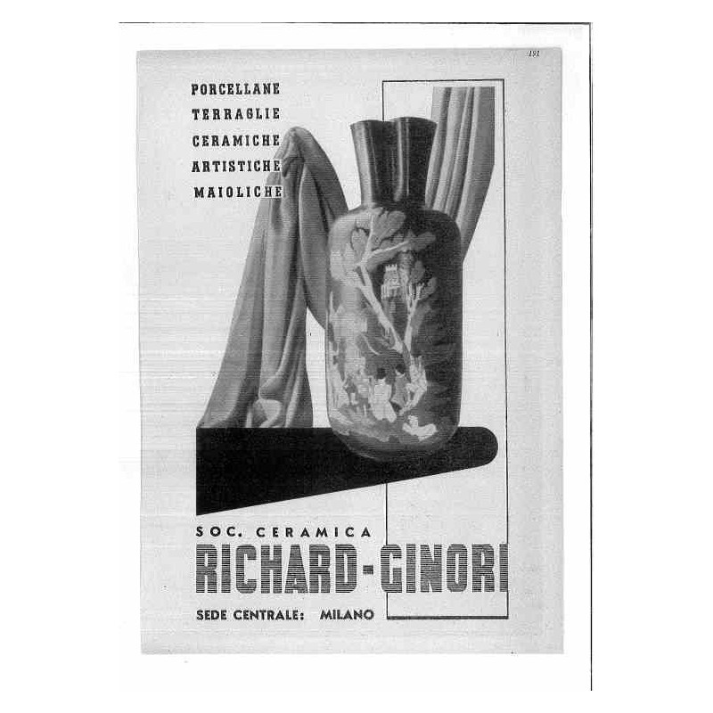 Richard Ginori Ceramiche artistiche e maioliche