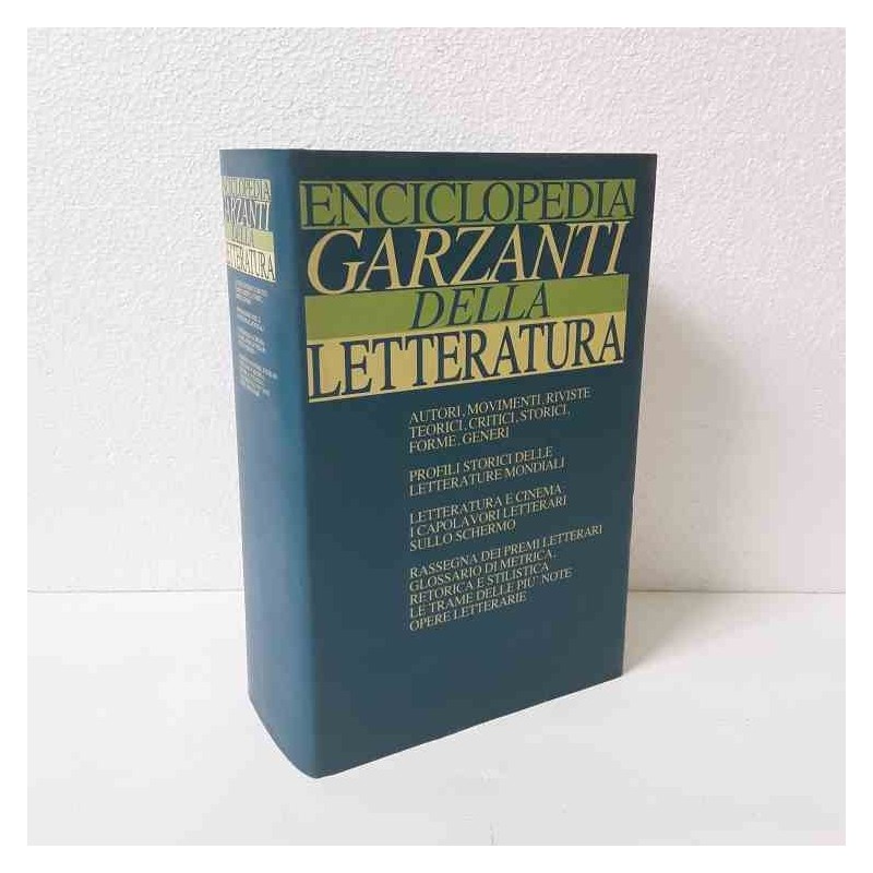 Enciclopedia Garzanti della lettereatura