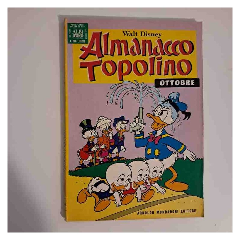 Almanacco Topolino n.238 anno 1976 con bollino