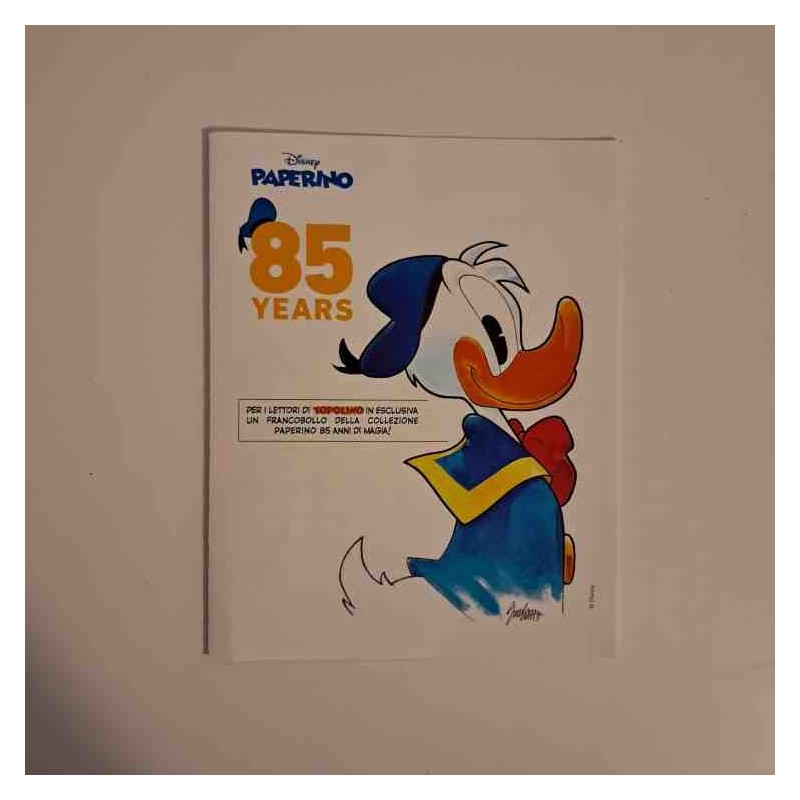 2019 Foglietto Francobolli Paperino 85 anni