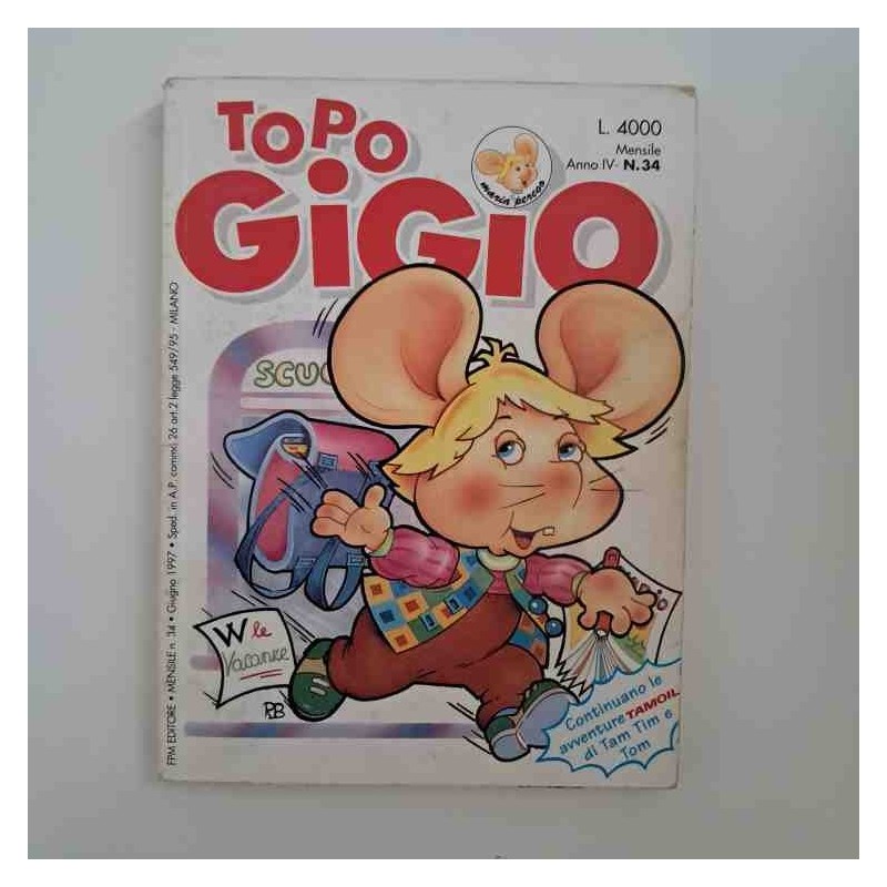 Topo Gigio n. 34 anno 1997