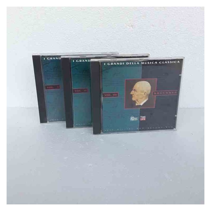 Cd I grandi della musica classica Bruckner 3 volumi
