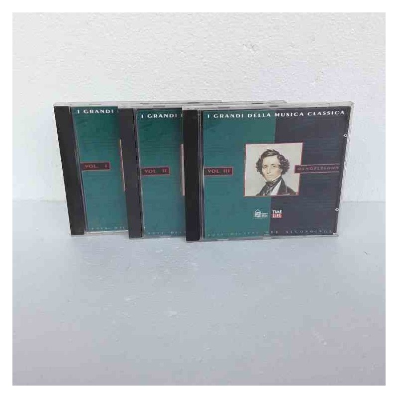 Cd I grandi della musica classica Menedelssohn 3 volumi