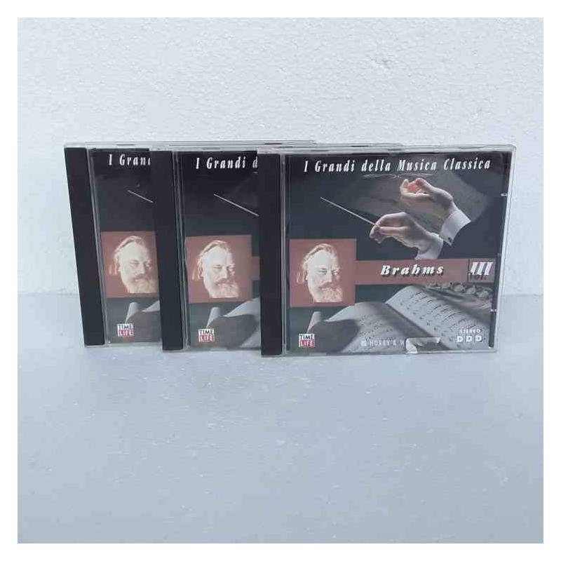 Cd I grandi della musica classica Brahms 3 volumi