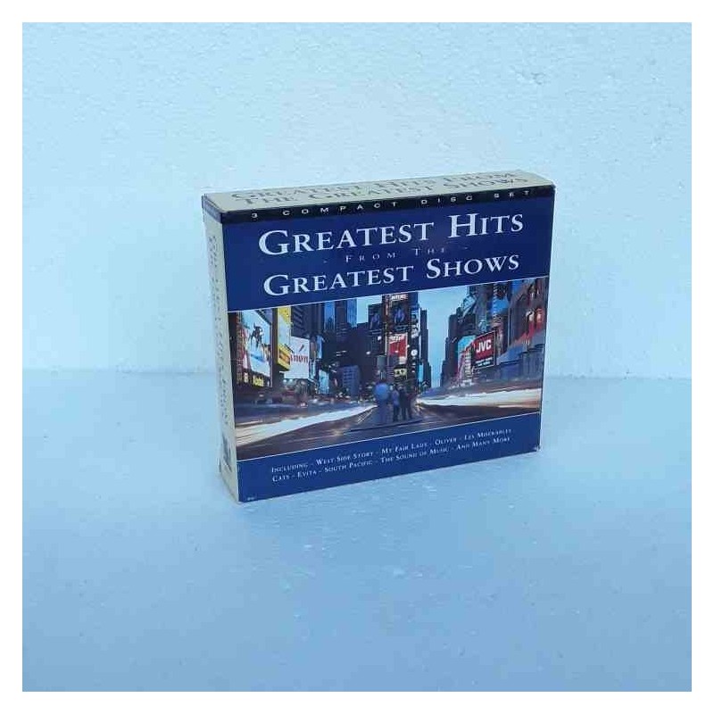 Cd box gratest hits from the greatest shows