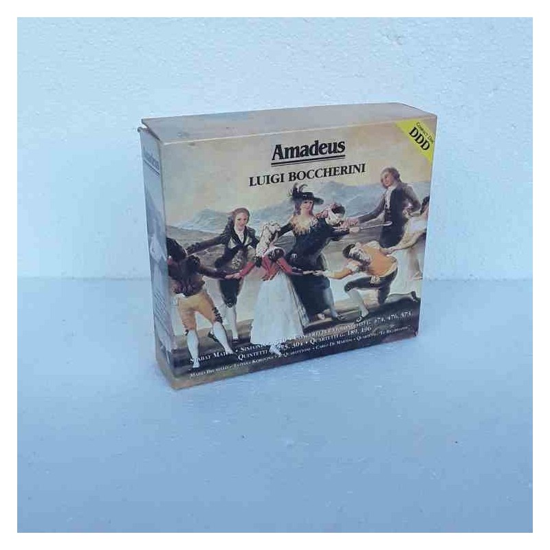 Cd box Luigi Boccherini Amadeus