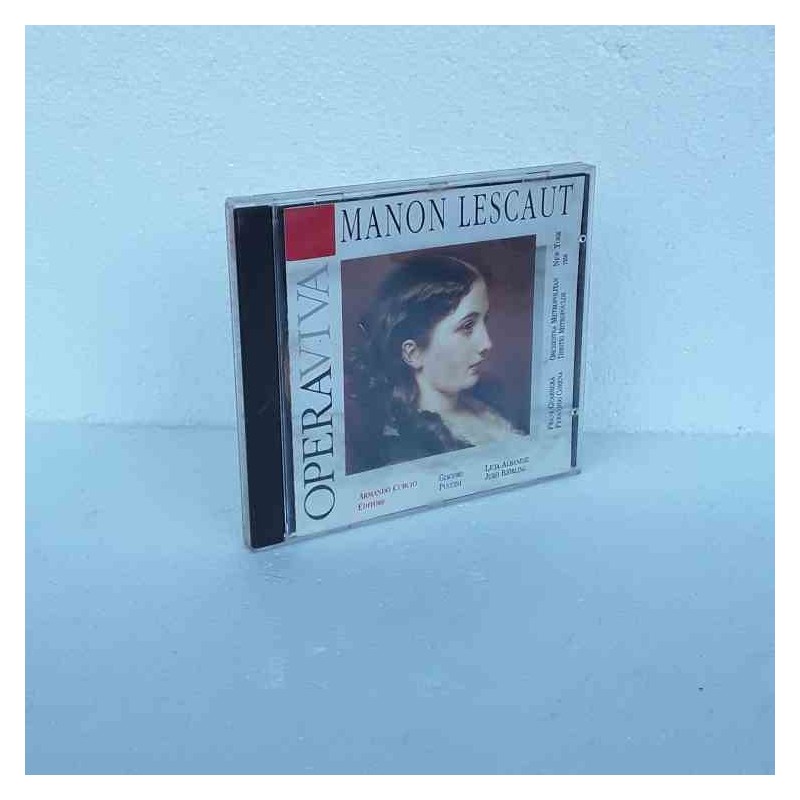 Cd Manon Lescaut opera viva