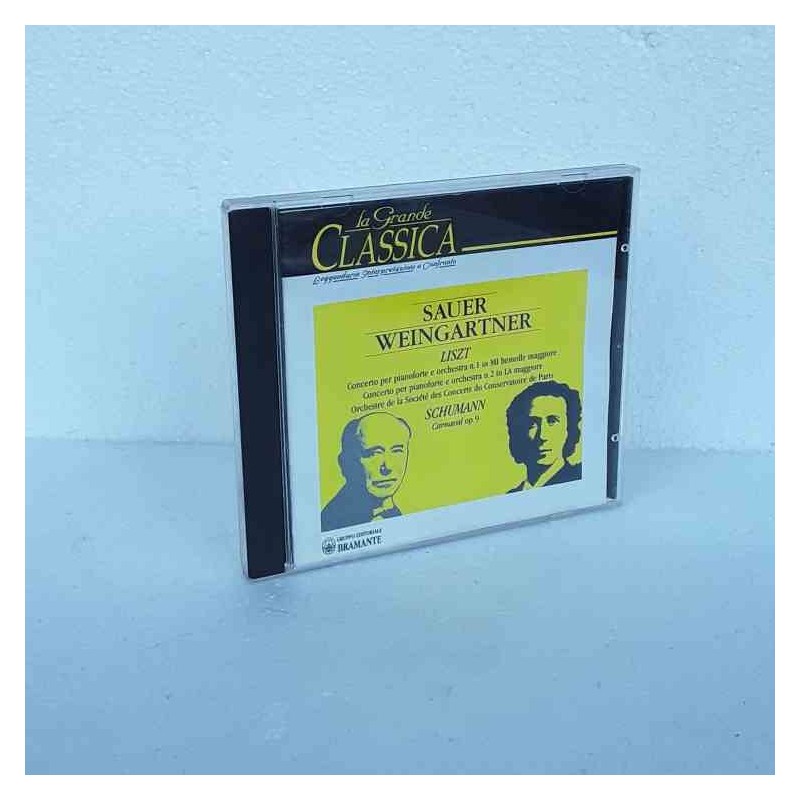 Cd Sauer Weingartner Liszt Schumann